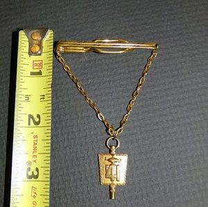 Vintage mens tie clasp 1941
